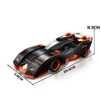 Thumbnail for Building Blocks Tech Motorized MOC Phoneix-7 Racing Car Bricks Toy Construction Set Toys - 1