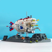 Thumbnail for Building Blocks Military Manned Deep Sea Submarine Ship Bricks Toys Construction Set Toys - 6