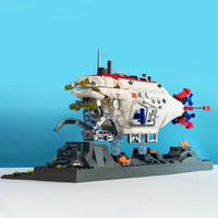 Thumbnail for Building Blocks Military Manned Deep Sea Submarine Ship Bricks Toys Construction Set Toys - 8