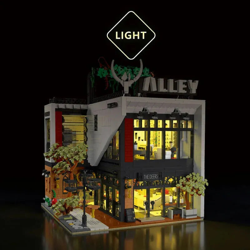 Building Blocks City MOC Experts Creator Deers Bubble Tea Shop Bricks Toy - 4