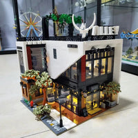 Thumbnail for Building Blocks City MOC Experts Creator Deers Bubble Tea Shop Bricks Toy - 8