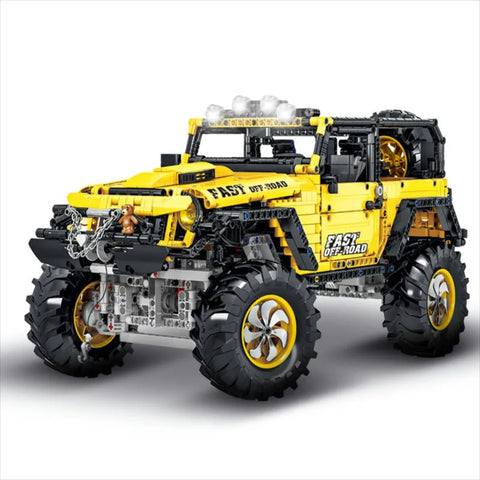 Rubicon Jeep SUV Building Blocks Set Model (2343 store Pieces)