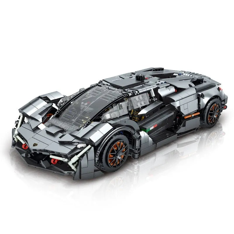 Tech MOC Lambo Terzo Millennio Sports Car Bricks Toys