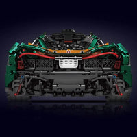 Thumbnail for Building Blocks MOC 13091 RC APP Motorized Hypercar P1 Racing Car Bricks Toys - 5