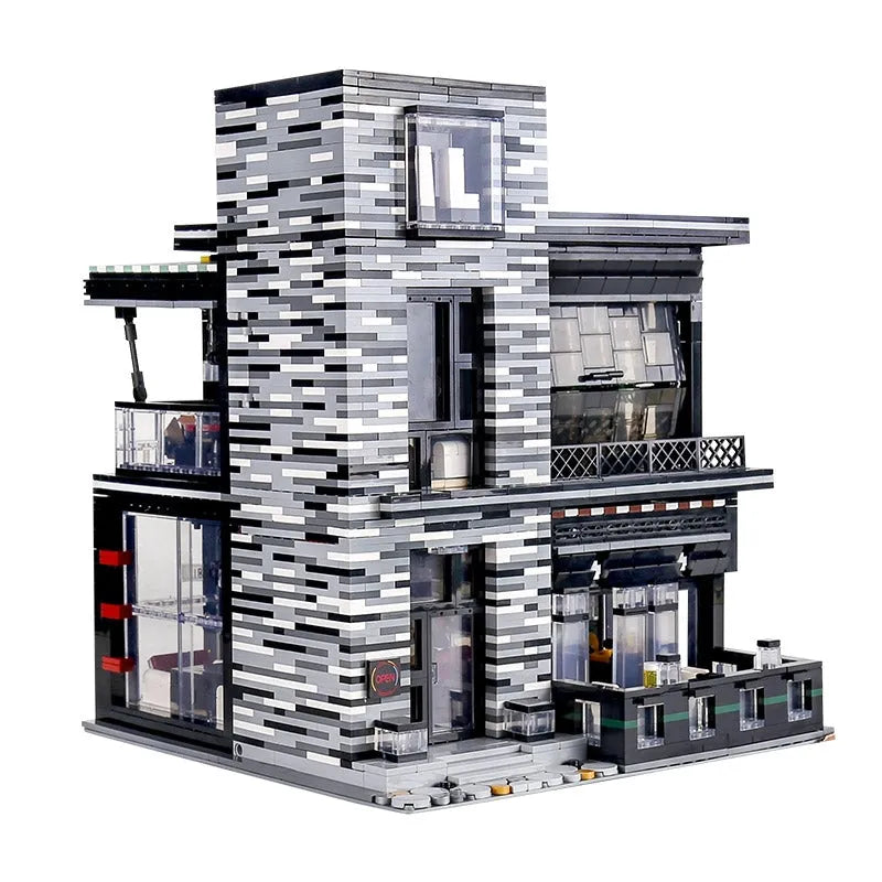 Building Blocks MOC 16042 City Experts ISLET PUB Restaurant Bricks Toys Construction Set Toys - 1