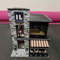 Thumbnail for Building Blocks MOC 16042 City Experts ISLET PUB Restaurant Bricks Toys Construction Set Toys - 16