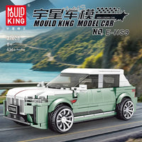 Thumbnail for Building Blocks MOC 27028 Mini Hong qi HS9 Racing Super Car Bricks Toys Construction Set Toys - 2