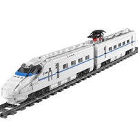 Thumbnail for Building Blocks MOC APP Motorized RC CRH2 High-Speed Train Bricks Toy Construction Set Toys - 6