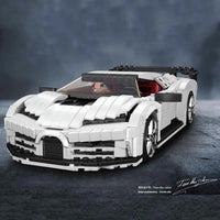 Thumbnail for Building Blocks MOC Bugatti 110 Special Sport Racing Car Bricks Toys 10004 Construction Set Toys - 4