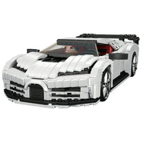 Thumbnail for Building Blocks MOC Bugatti 110 Special Sport Racing Car Bricks Toys 10004 - 11