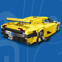 Thumbnail for Building Blocks MOC Classic Sports Racing Car Koenigsegg Regera Bricks Toy Construction Set Toys - 4