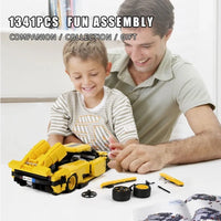 Thumbnail for Building Blocks MOC Classic Sports Racing Car Koenigsegg Regera Bricks Toy Construction Set Toys - 10