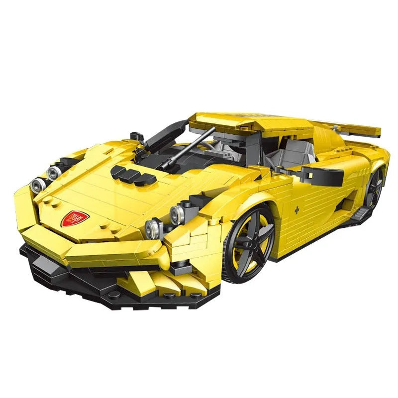 Building Blocks MOC Classic Sports Racing Car Koenigsegg Regera Bricks Toy Construction Set Toys - 1