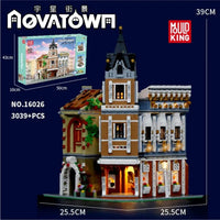 Thumbnail for Building Blocks MOC Creator Expert Afternoon Tea Restaurant Bricks Toy Construction Set Toys - 14