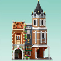 Thumbnail for Building Blocks MOC Creator Expert Afternoon Tea Restaurant Bricks Toy Construction Set Toys - 5