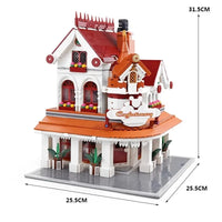 Thumbnail for Building Blocks MOC Creator Expert Paradise Corner Restaurant Bricks Toy 11003 - 5