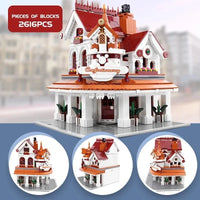 Thumbnail for Building Blocks MOC Creator Expert Paradise Corner Restaurant Bricks Toy 11003 - 2