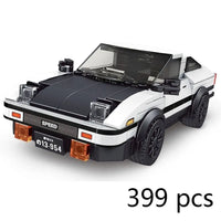 Thumbnail for Building Blocks MOC Mini Supercar Toyota AE86 Racing Car Bricks Toys 27013 Construction Set Toys - 1