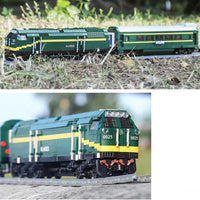 Thumbnail for Building Blocks MOC Motorized RC APP NJ2 Locomotive Diesel Train Bricks Toy - 9