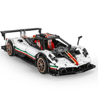 Thumbnail for Building Blocks MOC Supercar Pagani Zonda R Racing Car Bricks Toy 13060 Construction Set Toys - 1