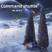 Thumbnail for Building Blocks MOC UCS Star Wars Command Upsilon Shuttle Bricks Toys Construction Set Toys - 4