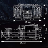 Thumbnail for Building Blocks Star Wars MOC A-A4B Landflyer Space Ship Bricks Toys Construction Set Toys - 9