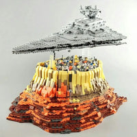 Thumbnail for Building Blocks Star Wars MOC UCS Empire Over Jedha City Bricks Toy Construction Set Toys - 7