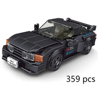 Thumbnail for Building Blocks Supercar Mini Nissan GTR32 Racing Sports Car Bricks Toy 27014 Construction Set Toys - 3