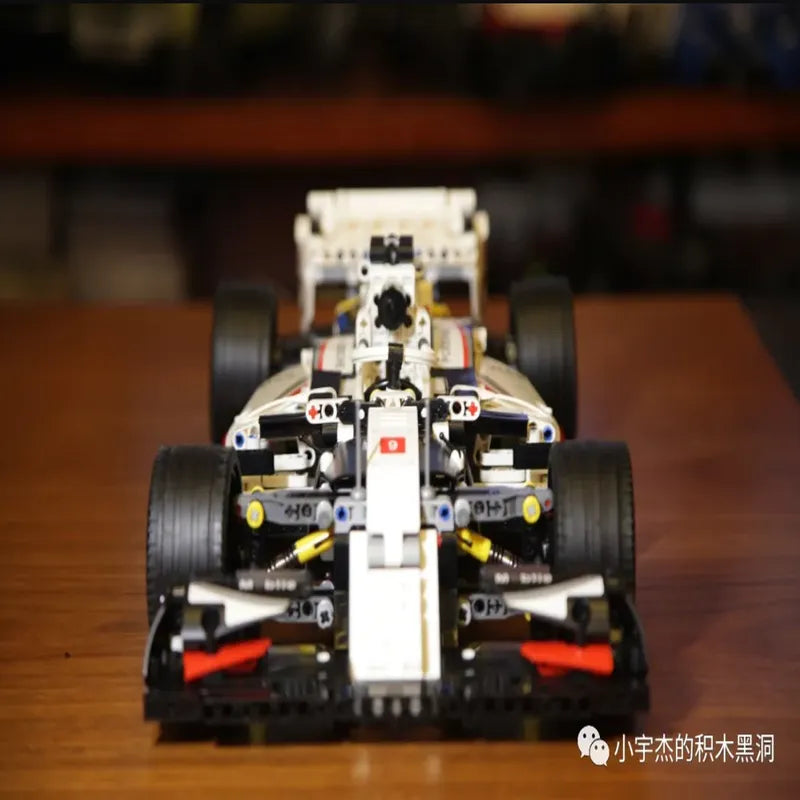 Building Blocks Tech MOC Alternate F1 Super Racing Car Bricks Toy 13117 Construction Set Toys - 6