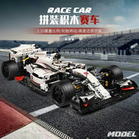 Thumbnail for Building Blocks Tech MOC Alternate F1 Super Racing Car Bricks Toy 13117 Construction Set Toys - 14