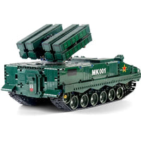 Thumbnail for Building Blocks Tech MOC Military RC APP HJ10 Anti Tank Missile Bricks Toys Construction Set Toys - 2