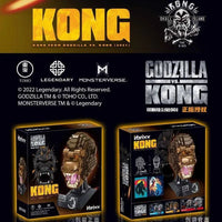 Thumbnail for Building Blocks Idea Expert MOC King Kong Head Bricks Toys 687402 Construction Set Toys - 2