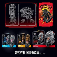 Thumbnail for Building Blocks Ideas Expert MOC Mecha King Kong Head Bricks Toys Construction Set Toys - 3