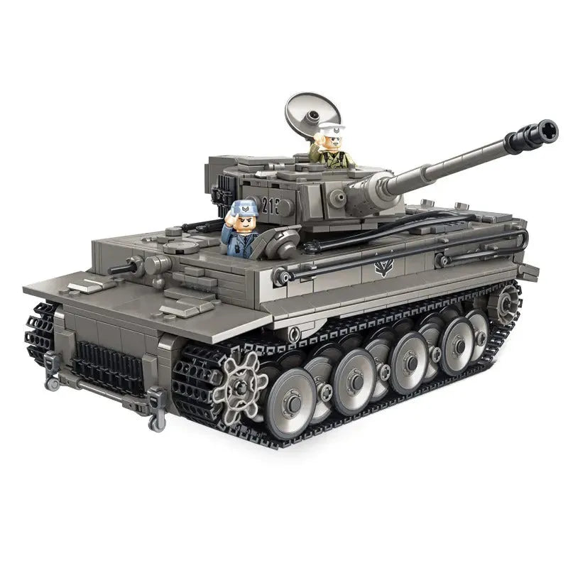 Tiger 192 - WWII Heavy Tank - Custom LEGO® Kit – Bricks & Minifigs