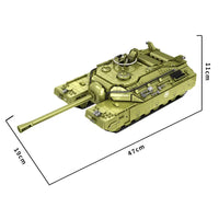 Thumbnail for Building Blocks Military WW2 MOC USA Army T28 Heavy Battle Tank Bricks Toy Construction Set Toys - 6