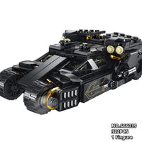 Thumbnail for Building Blocks MOC Superhero Racing Batmobile Car Bricks Toy Construction Set Toys - 2