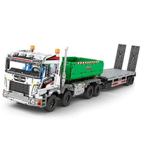 Thumbnail for Building Blocks MOC 22021 RC Carriage Hoist Crane Trailer Truck Bricks Toys - 3