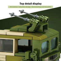 Thumbnail for Building Blocks Military MOC WW2 Anti Ship Missile Vehicle Bricks Toys Construction Set Toys - 12