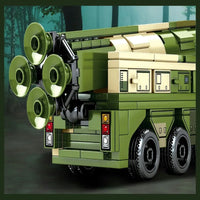 Thumbnail for Building Blocks Military MOC WW2 Anti Ship Missile Vehicle Bricks Toys Construction Set Toys - 8