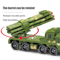 Thumbnail for Building Blocks Military WW2 PHL-03 Self Propelled Rocket Launcher Bricks Toys Construction Set Toys - 5