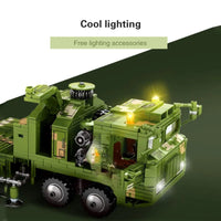 Thumbnail for Building Blocks MOC Military WW2 HQ-9 Anti Aircraft Missile Bricks Toy Construction Set Toys - 7