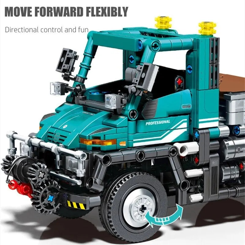 Building Blocks MOC RC APP City Off Road Truck Car STEM Bricks Toys Construction Set Toys - 3