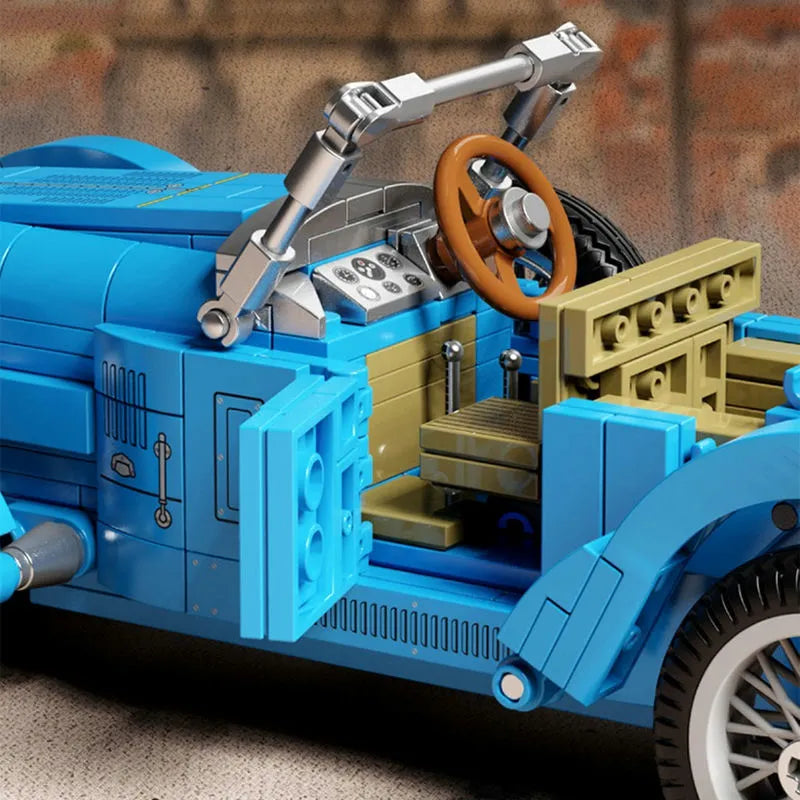 LEGO Technic Voiture, Classique Voiture Vintage MOC T50 - Brick