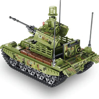 Thumbnail for Building Blocks MOC WW2 Army Heavy Battle Tank Bricks Toys Construction Set Toys - 5