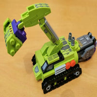 Thumbnail for Building Blocks Transformers Mecha Robot Engineering Vehicle Bricks Toy Construction Set Toys - 12