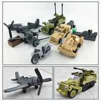 Thumbnail for Building Blocks Military WW2 North African Campaign Battle Bricks Toy Construction Set Toys - 5