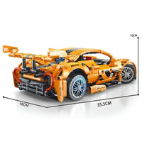 Thumbnail for Building Blocks MOC Motorized RC McLaren P1 Sports Car Bricks Toys T2009 Construction Set Toys - 1