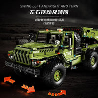 Thumbnail for Building Blocks MOC T4011 Tech Rocket Launcher Katyusha Car Bricks Toy Construction Set Toys - 7