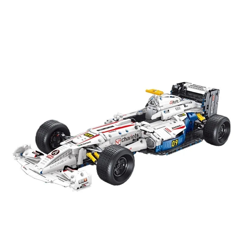 Building Blocks MOC T5009 RC F1 Formula Racing Sports Car Bricks Toys Construction Set Toys - 5