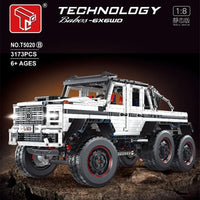 Thumbnail for Building Blocks MOC T5020B Tech LAND CRUISER Off-Road Truck Bricks Toy Construction Set Toys - 3